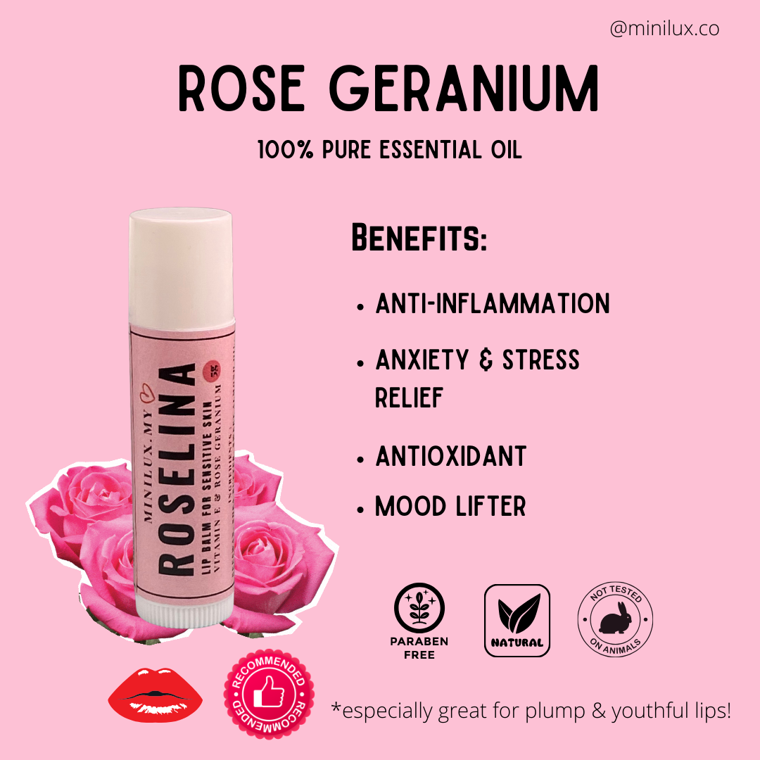 Roselina (Shea Butter Lip Balm)