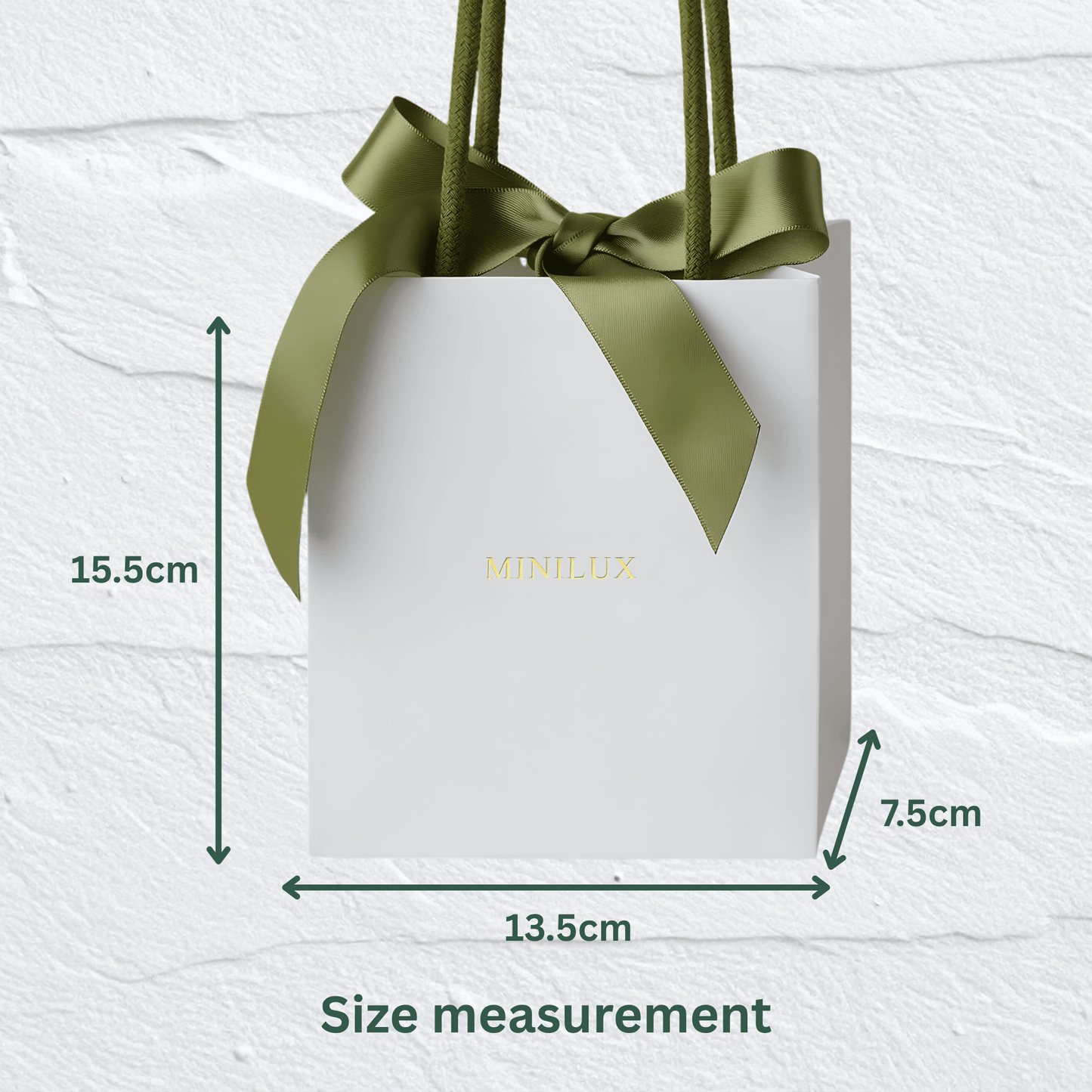 Minilux Ribbon Gift Bag
