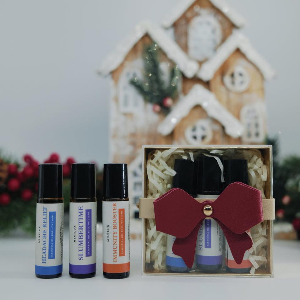 Essential Oil Roller Trio Bundle