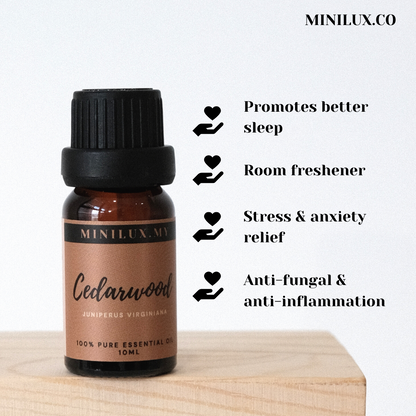 Cedarwood Essential Oil (Juniperus Virginiana)