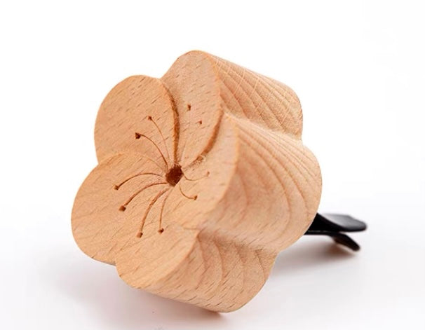 Portable Wood Diffuser (Sakura) with Car Vent Clip